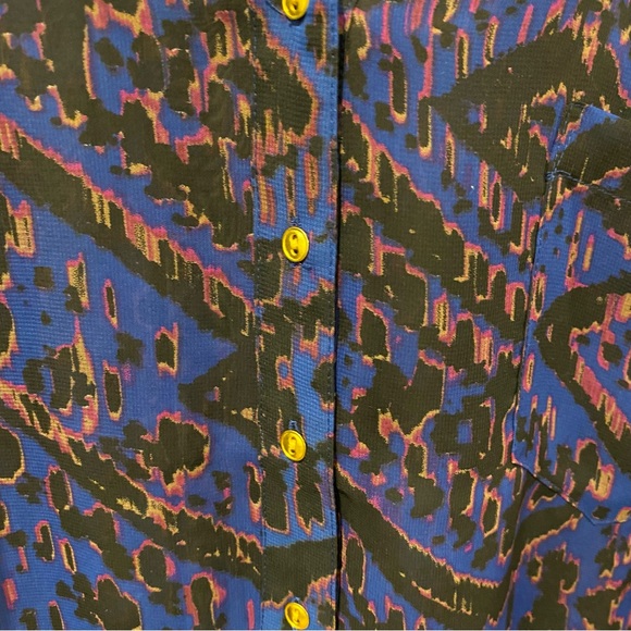 Multicolour sheer top - Picture 6 of 14